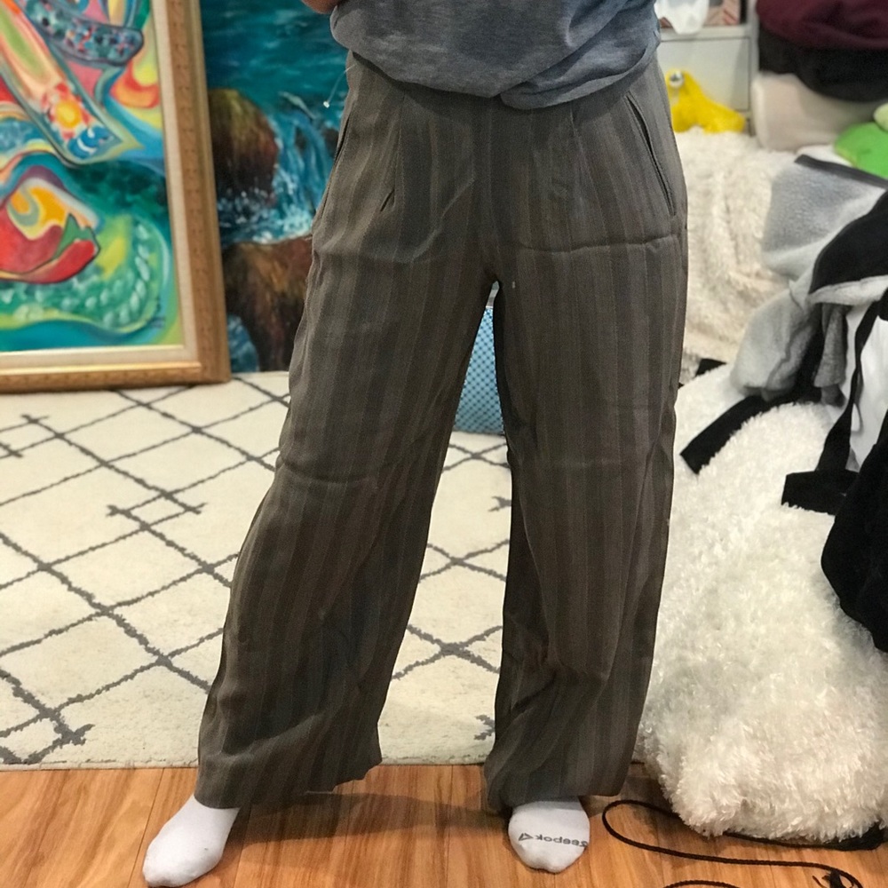 BCBG WIDE LEG TROUSER